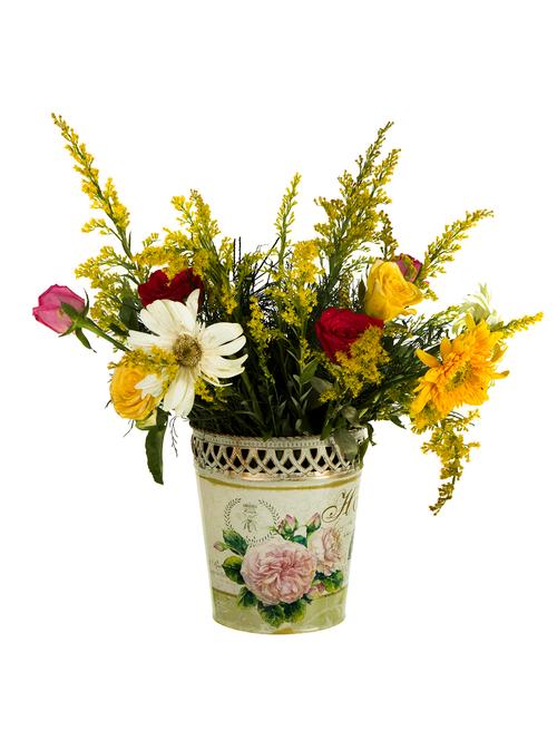  metal flower pot-big size plant container  - 16774703 - Very Small Image - 1