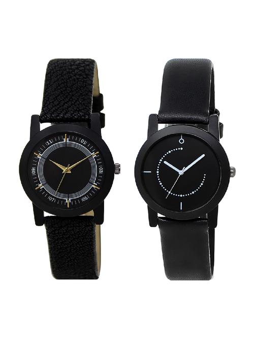 adk lk-252-253 black color dial forgirls - 16778203 - Very Small Image - 1