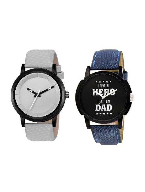 adk lk-07-mt-gkt blue & grey color dial formen - 16778458 - Very Small Image - 1