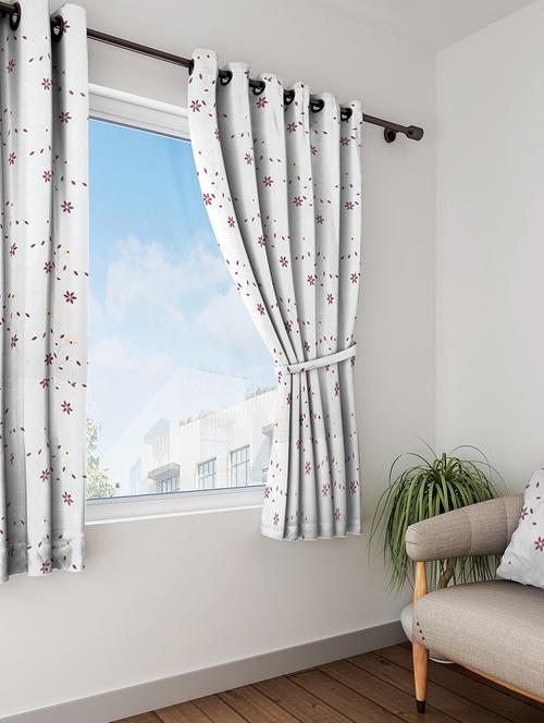 long size embroidery semi share window curtains - 16782147 - Very Small Image - 1