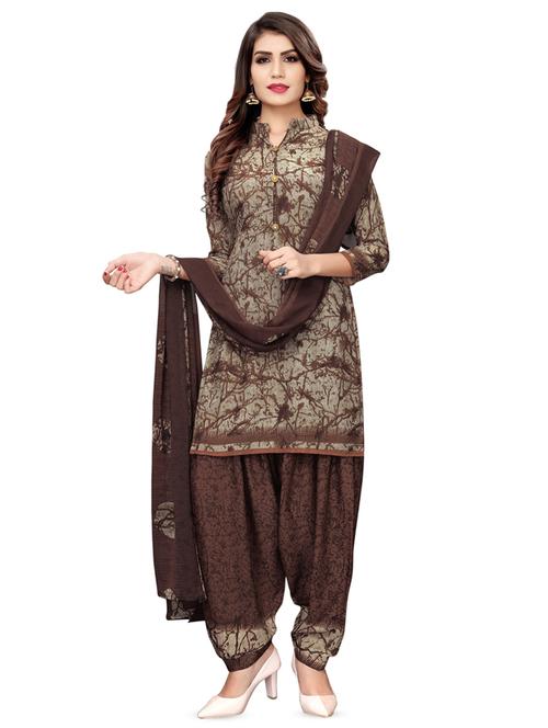 printed unstitched suit - 16783388 - Very Small Image - 1