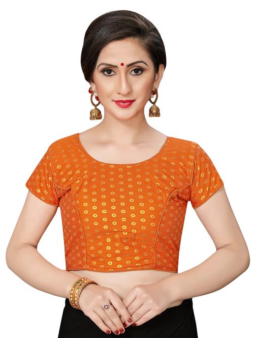 self design blouse - 16784058 - Very Small Image - 1