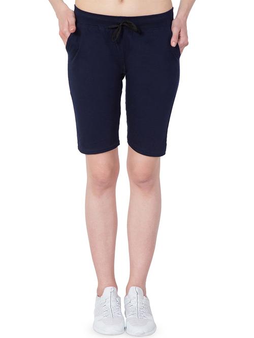 drawstring waist solid capri - 16784866 - Very Small Image - 1