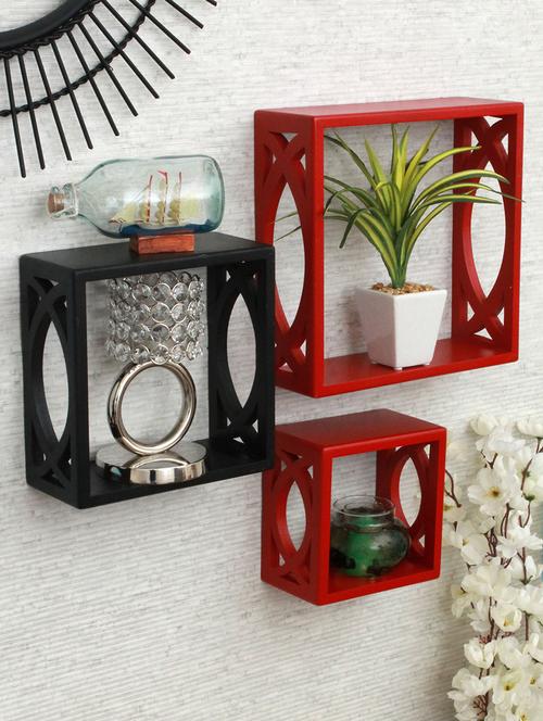 cube wall shelves (set of 3) - 16785655 - Very Small Image - 1