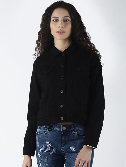 long sleeved denim jacket  - 16785916 - Very Small Image - 1