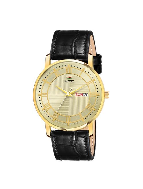 hemt day and date analog gold dial men watch-hm-gr8800-gld-blk-1 - 16786090 - Very Small Image - 1