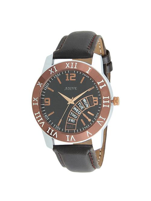 adine silver luxury analog men"s watch - 16786206 - Very Small Image - 1