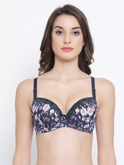detachable strap floral t-shirt bra - 16788185 - Very Small Image - 1