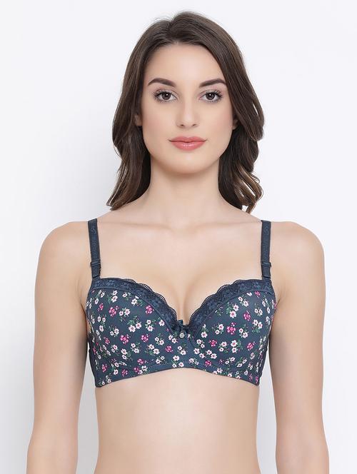 detachable strap floral t-shirt bra - 16788192 - Very Small Image - 1