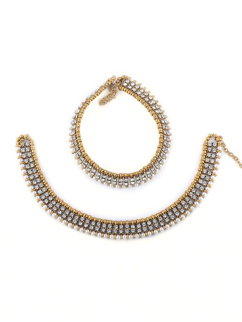 gold metal  payal - 16788662 - Very Small Image - 1