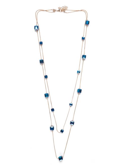 blue gold plated chain  - 16791012 - Very Small Image - 1
