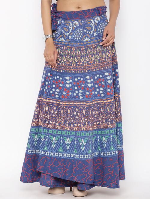printed long skirt - 16791042 - Very Small Image - 1