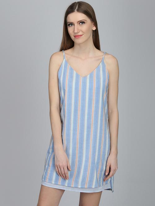 women's  striped dress - 16792522 - Very Small Image - 1
