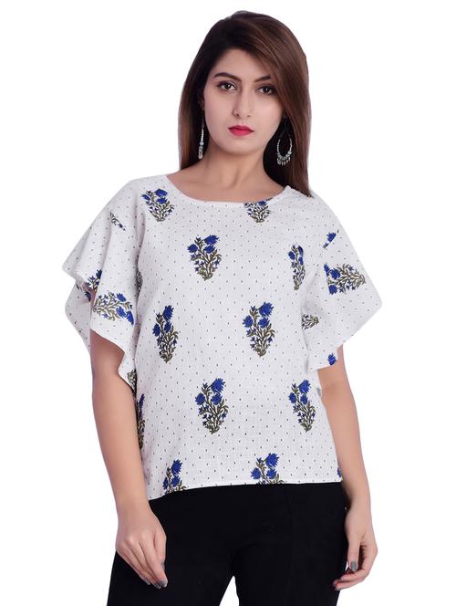 floral print regular top  - 16797226 - Very Small Image - 1
