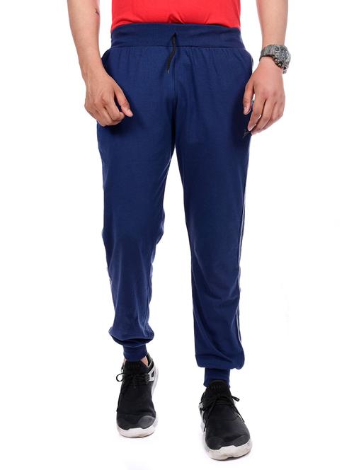 blue solid jogger - 16799759 - Very Small Image - 1