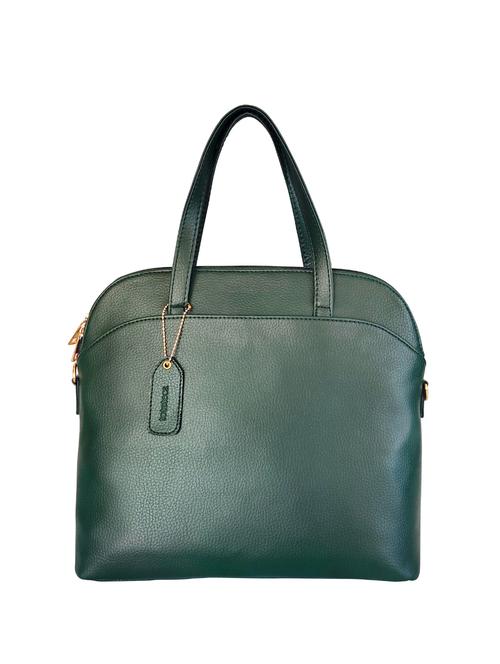 green leatherette regular handbag - 16800710 - Very Small Image - 1