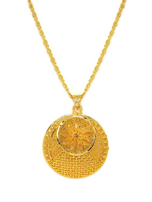 gold metal pendant - 16801294 - Very Small Image - 1