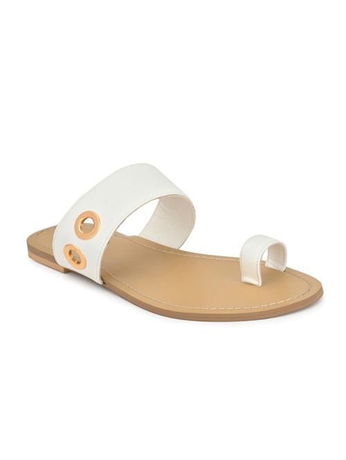 white one toe sandals - 16801560 - Very Small Image - 1