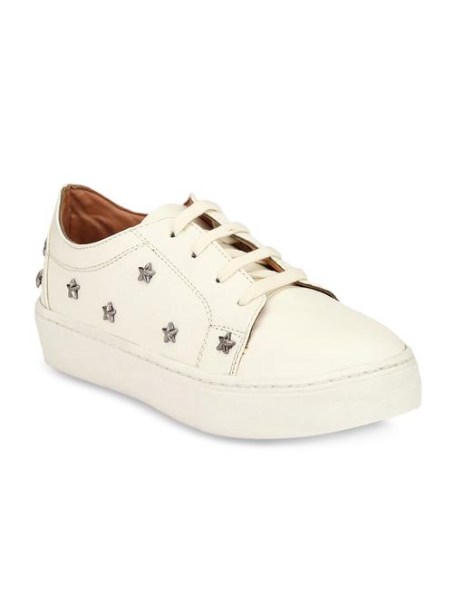 white lace-up sneakers - 16801579 - Very Small Image - 1