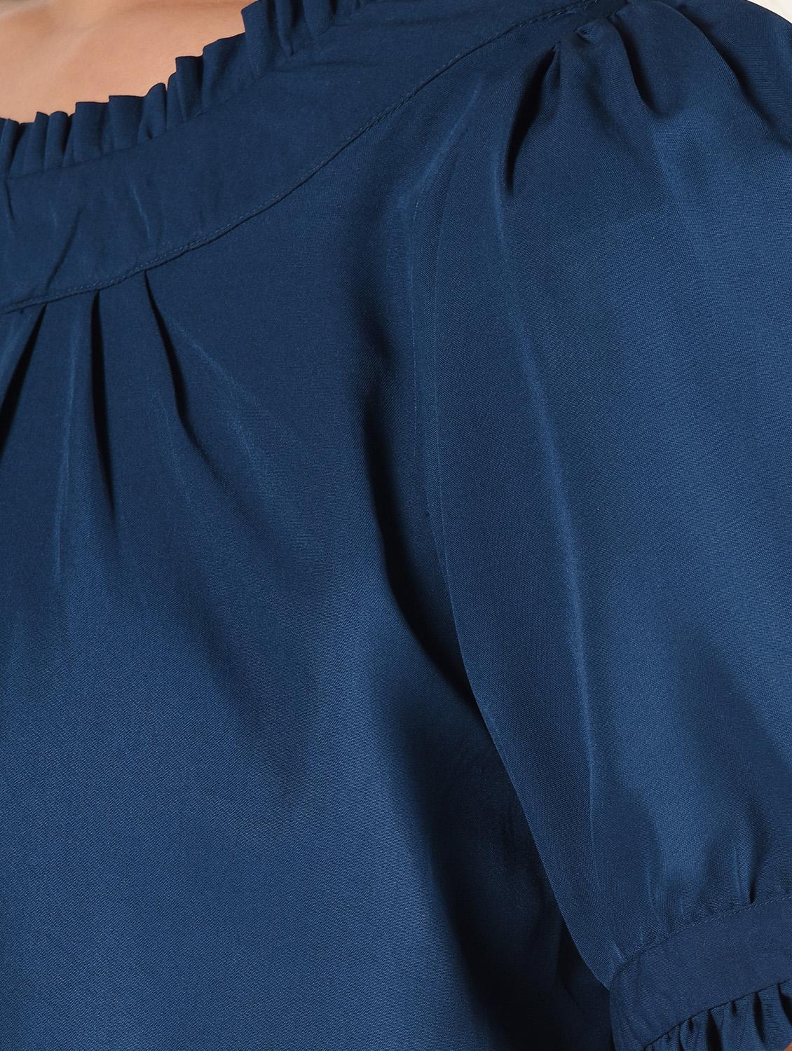 women's tiered dress solid dress - 16802282 - Standard Image - 5