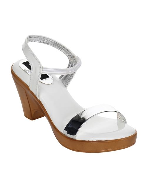 silver back strap sandals - 16808096 - Very Small Image - 1