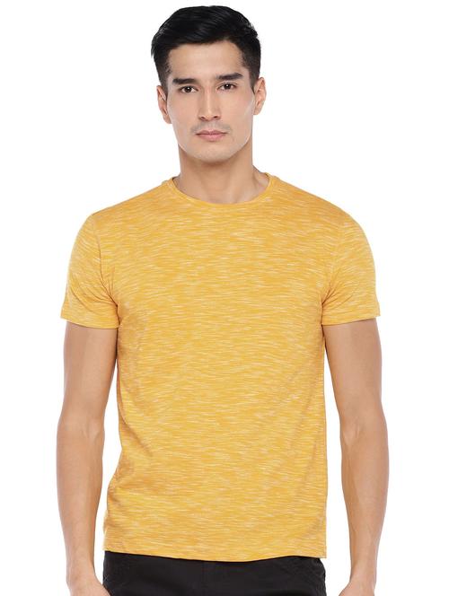 yellow all over print t-shirt - 16809654 - Very Small Image - 1