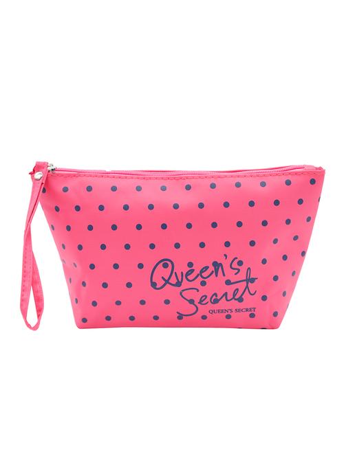 pink polyester regular pouch - 16812545 - Very Small Image - 1