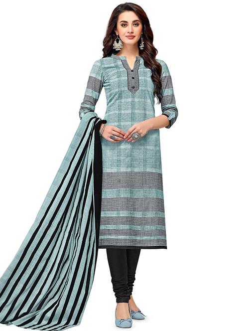 printed unstitched suit - 16814047 - Very Small Image - 1