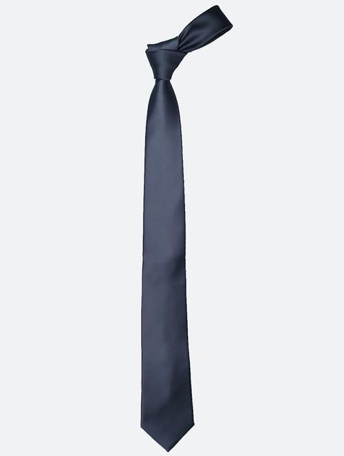 black micro fiber tie - 16815534 - Very Small Image - 1