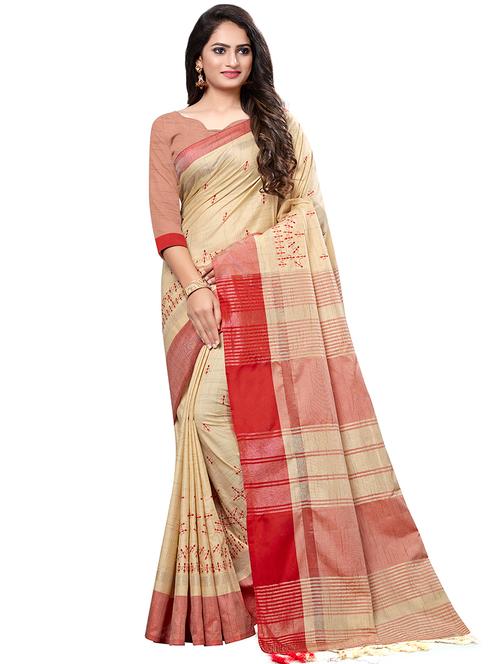 warli embroidered saree with blouse - 16816718 - Very Small Image - 1