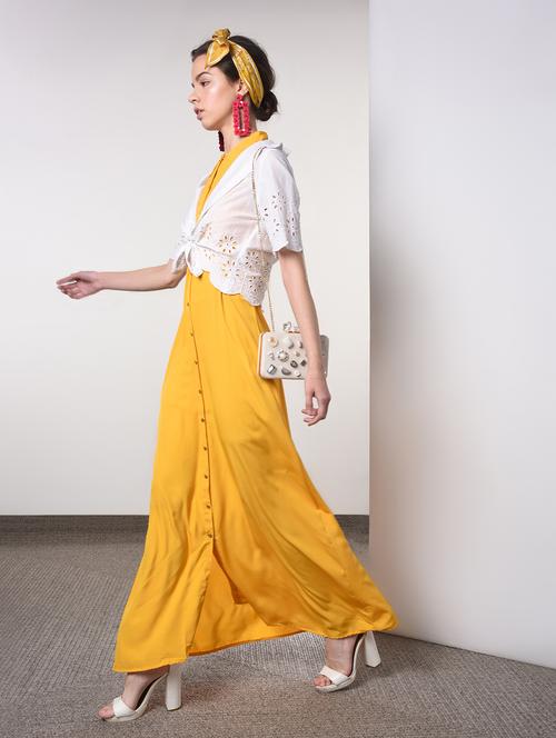 button up a-line shirt dress - 16817873 - Very Small Image - 1