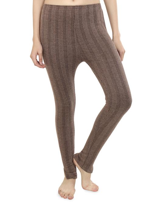 men brown cotton bottoms thermal bottom - 16818437 - Very Small Image - 1