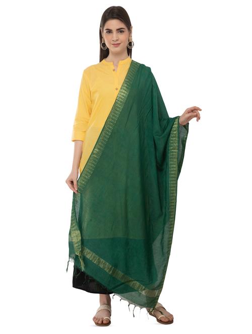 plain dupatta with fringes - 16823080 - Very Small Image - 1