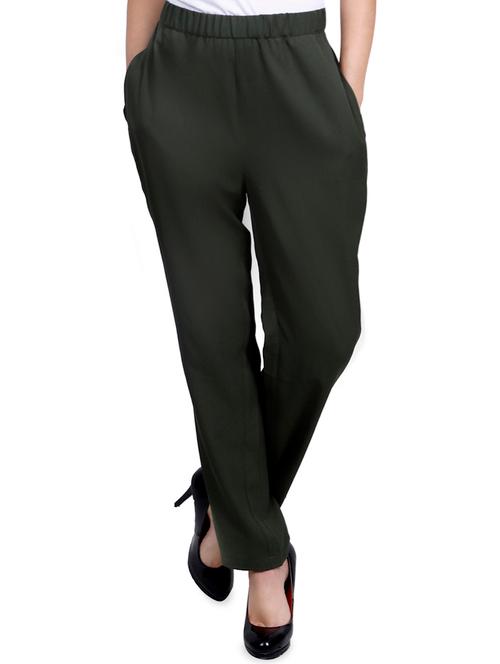 high rise flat front trousers  - 16823258 - Very Small Image - 1