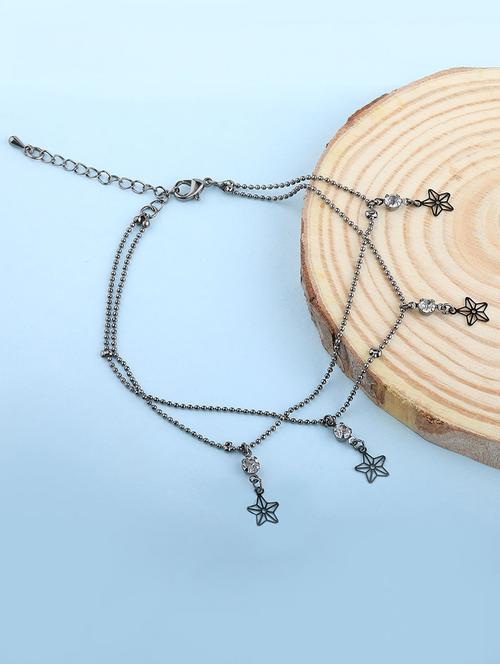 black metal anklets - 16824183 - Very Small Image - 1