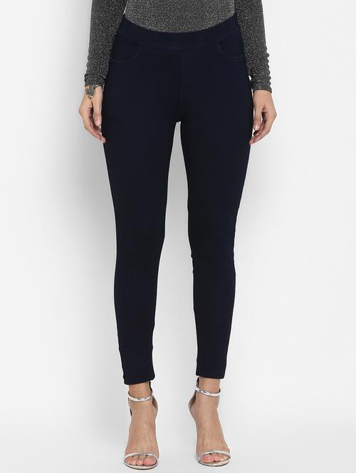 high rise solid jeggings  - 16824673 - Very Small Image - 1