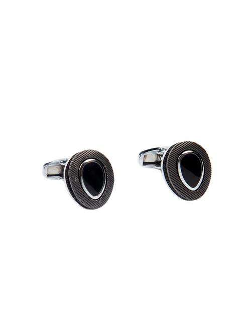 grey metal cufflinks - 16825600 - Very Small Image - 1