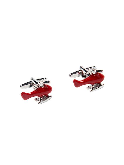 red metal cufflinks - 16825626 - Very Small Image - 1