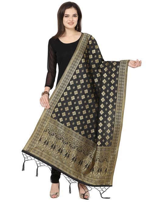 ethnic motif banarasi dupatta - 16825822 - Very Small Image - 1