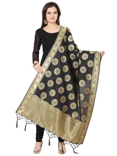 ethnic motif banarasi dupatta - 16825871 - Very Small Image - 1