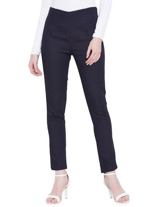 high rise flat front trouser  - 16826086 - Very Small Image - 1