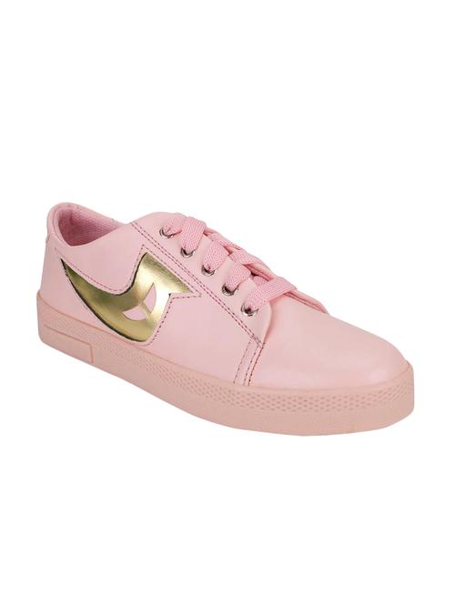 pink lace-up sneakers - 16829652 - Very Small Image - 1