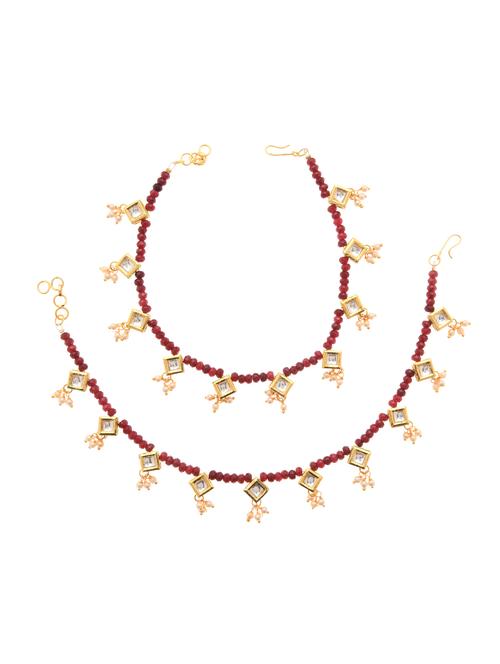 red metal  payal - 16829789 - Very Small Image - 1