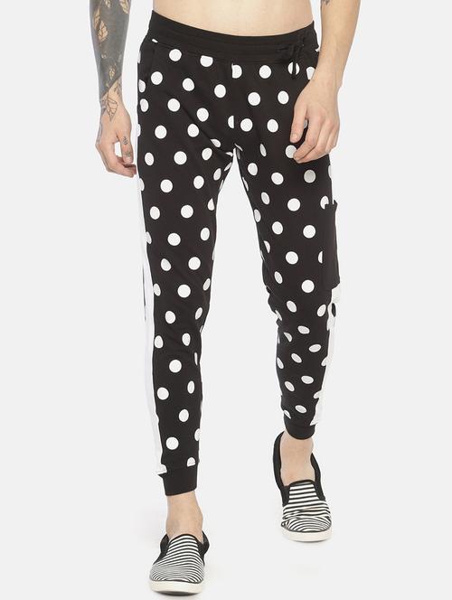 black printed joggers - 16830914 - Very Small Image - 1