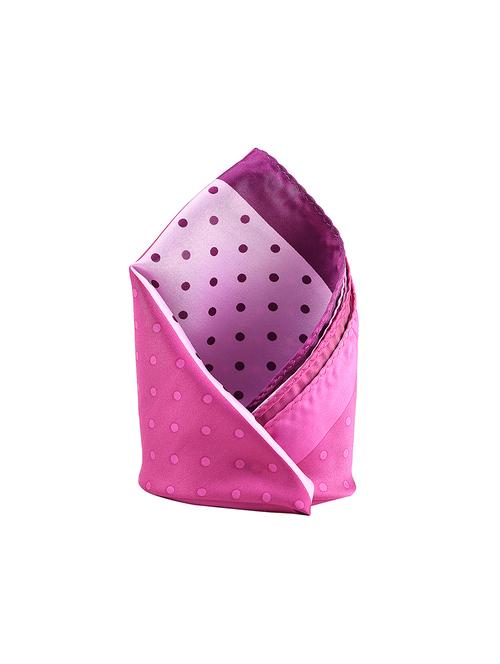 pink polyester pocketsquare - 16832547 - Very Small Image - 1