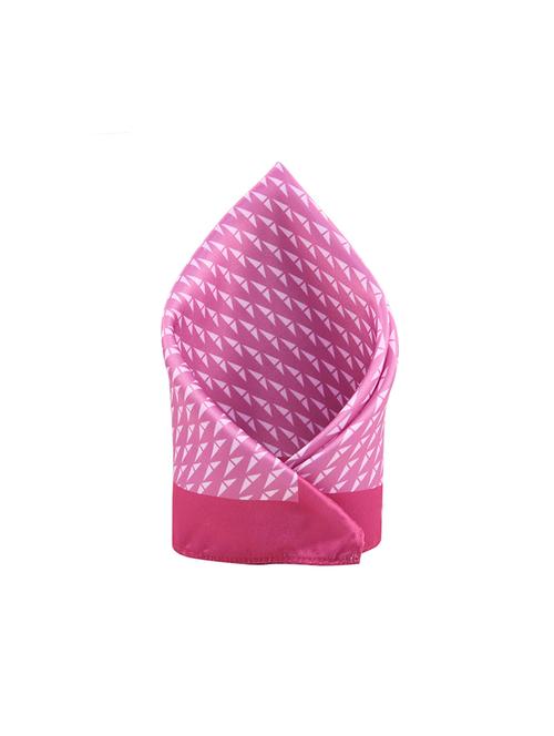 pink polyester pocketsquare - 16832579 - Very Small Image - 1