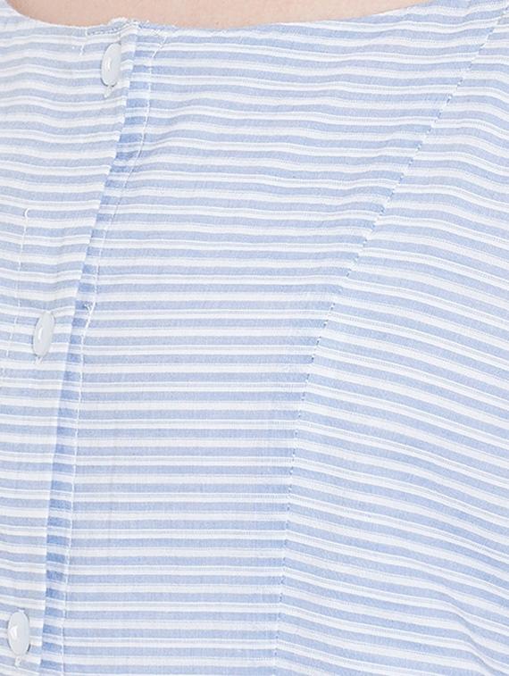 women's tiered dress striped dress - 16833149 - Standard Image - 3