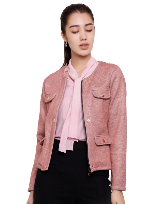 button up up poly blend jacket  - 16833324 - Very Small Image - 1