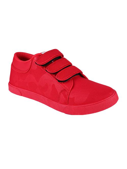 red fabric slipon sneakers - 16833797 - Very Small Image - 1