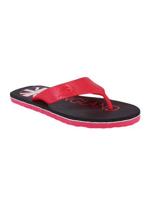 red rubber toe separator flip flops - 16833940 - Very Small Image - 1